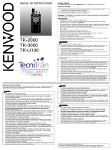 Walkie-Kenwood-Analogico-TK2000-TK3000-Manual
