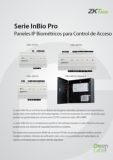Control de Acceso ZKTeco InBio Pro Serie pdf