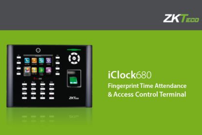 Control de Presencia ZKTeco iClock680 imagen